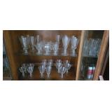 LOT OF GLASSWARE