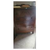 VINTAGE DRESSER ON WHEELS