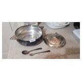 SILVER PLATED DISH WARE