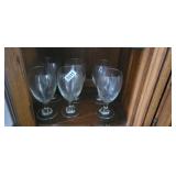 (6) WATER GLASSES