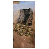 CAMO VEST AND AMMO ORGANIZER