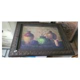 JARS OF CLAY WALL ART *HAS SOME BUMPS AND BRUISES