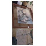 FRAMED DUCK PRINT