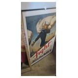 FRAMED, FIGHT, JOIN THE NAVY POSTER
