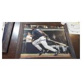 TONY GWYNN, 8 X 10 SIGNED PHOTOGRAPH, COA, FRAMED