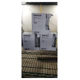 (3) BOXES OF 6 EACH  IKEA SVALKA CHAMPAGNE FLUTES