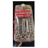 50 PC. SOCKET & TOOL SET, NIP
