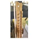 (2) WALL HANGING HAT RACKS