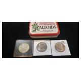 (3) BI-CENTENNIAL HALF DOLLARS