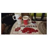 LOT OF RAZORBACK ITEMS