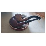 (2) ANTQUE PIPES, IMPORTED BRIAR. PLUS