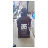 6" TALL METAL CANDLE LANTERN