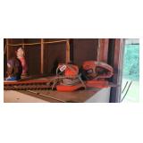 2 BLACK AND DECKER HEDGE TRIMMERS