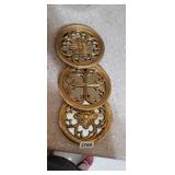 (3) VINTAGE HOME DECOR MIRRORS
