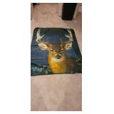 DEER THROW BLANKET