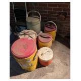 LARGE LOT OF COOLERS