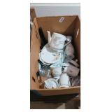 BOX OF MIXED CHINA