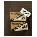 (2) FEDERAL 22 LR AMMO
