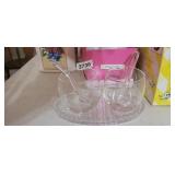 DOUBLE BOWL CONDIMENT SET