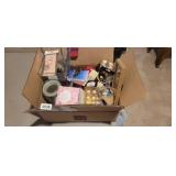 BOX OF MISC GOODIES