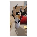 UTENCILS AND HOLDER