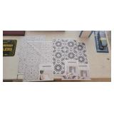 LOT OF 4" X 4" WALL TILES, NEW IN PACKAGES