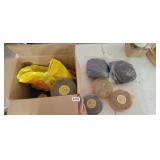 BOX FULL OF HUMAN HAIR WIGLETS