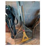 RAKE, GARAGE BROOM *NO HANDLE, WEEDER