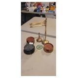 TOWEL HOLDER AND COASTERS