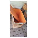 (2) 45 GAL TOTES WITH LIDS WITH WHEELS