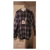 WORLD ISLAND INSULATED FLANNEL SIZE XL *NEW