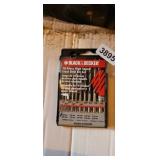 BLACK AND DECKER DRILL BITS