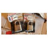 (2) COMBINATION PADLOCKS