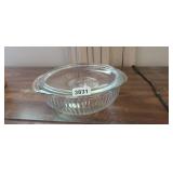 PYREX GLASS BOWL AND LID