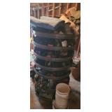 SPIINER RACK CONTENTS AND BUCKETS *NOT RACK