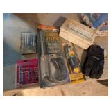 LOT OF GOODIES *GLOVES, TESTER, BLADES, FIRST AID