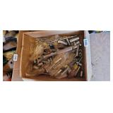 BOX OF CRAFTSMAN SOCKETS AND RATCHET