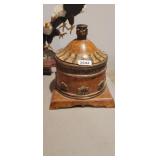 DECORATIVE JAR WITH LID