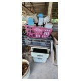 LOT OF SCRAP ELECTRICAL BOXES, ETC.