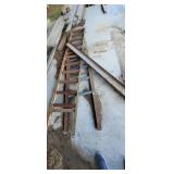 LOT OF SCRAP LADDERS