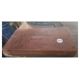 VINTAGE STARRETT MICROMETER CALIPER SET A