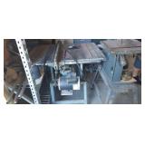 VINTAGE CAST IRON DELTA TABLE SAW