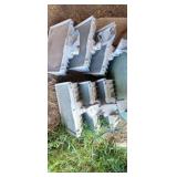 6 LIGHT FIXTURES