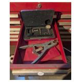 DRAWER WITH  STARRETT TELESCOPING GAGES, ETC
