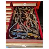 DRAWER FULL OF TOOLS, ETC