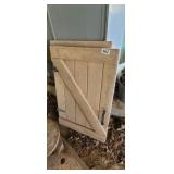 (2) WOOD DOORS