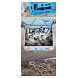 BOX OF METAL PIPE FITTINGS?