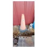 2 ORANGE CONES