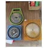 LARGE LOT OF SAW BLADES