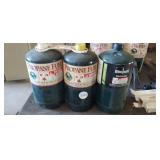 (3) BOTTLES OF PROPANE FUEL